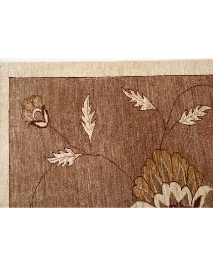 Modcar 5' 11" X 7' 11" Hand Knotted Wool Rug 5' 11" X 7' 11" (180 X 241) / Beige / Wool