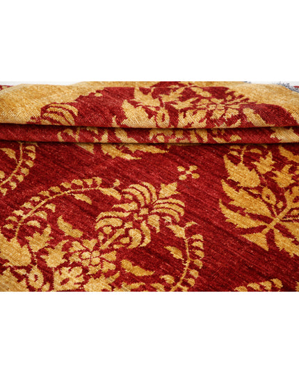 Modcar 6' 9" X 8' 1" Hand Knotted Wool Rug 6' 9" X 8' 1" (206 X 246) / Beige / Wool