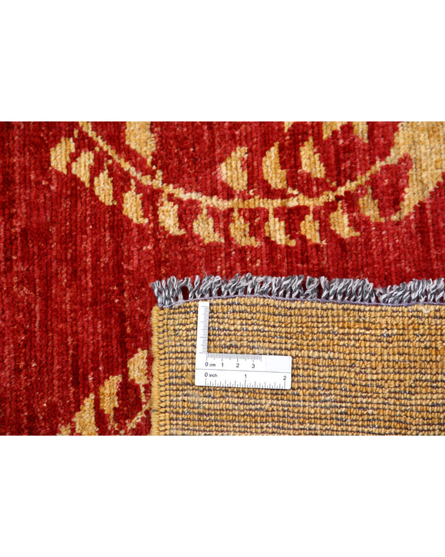 Modcar 6' 9" X 8' 1" Hand Knotted Wool Rug 6' 9" X 8' 1" (206 X 246) / Beige / Wool