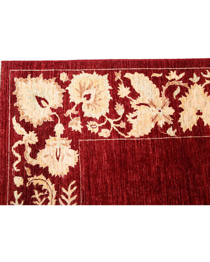 Modcar 6' 8" X 8' 1" Hand Knotted Wool Rug 6' 8" X 8' 1" (203 X 246) / Beige / Wool