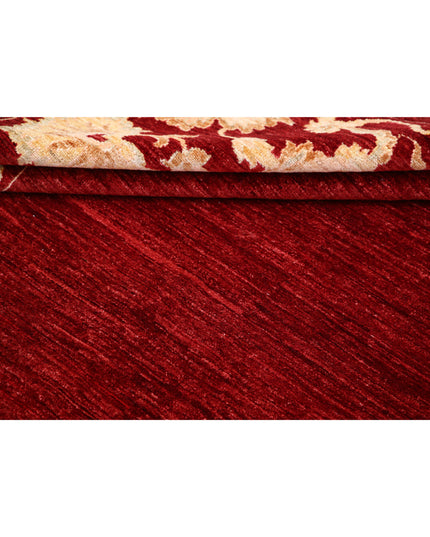 Modcar 6' 8" X 8' 1" Hand Knotted Wool Rug 6' 8" X 8' 1" (203 X 246) / Beige / Wool