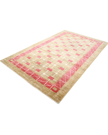 Modcar 5' 8" X 8' 11" Hand Knotted Wool Rug 5' 8" X 8' 11" (173 X 272) / Multi / Wool