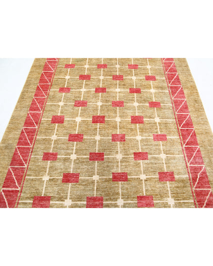 Modcar 5' 8" X 8' 11" Hand Knotted Wool Rug 5' 8" X 8' 11" (173 X 272) / Multi / Wool