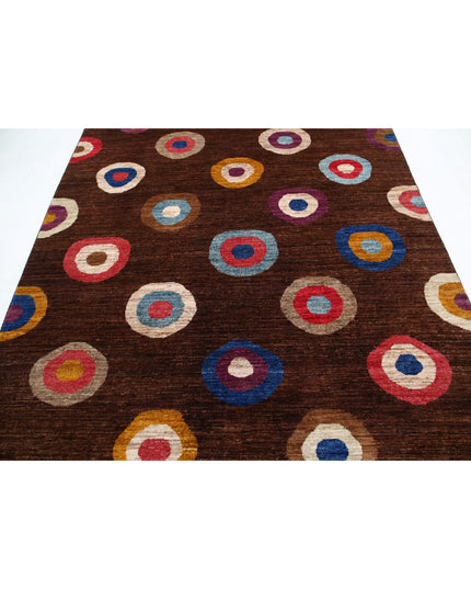 Modcar 6' 4" X 8' 3" Hand Knotted Wool Rug 6' 4" X 8' 3" (193 X 251) / Multi / Wool