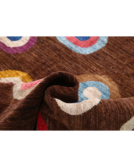 Modcar 6' 4" X 8' 3" Hand Knotted Wool Rug 6' 4" X 8' 3" (193 X 251) / Multi / Wool