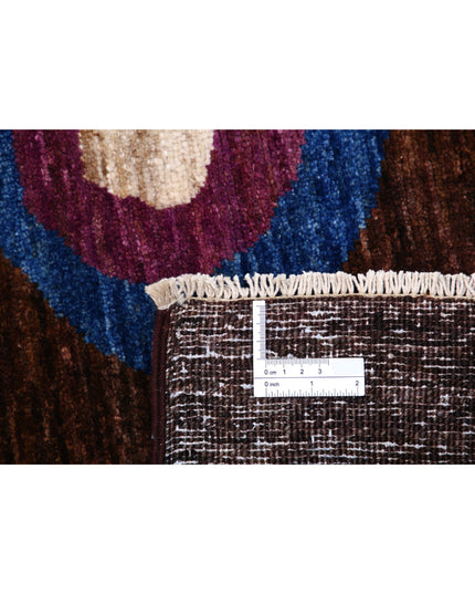 Modcar 6' 4" X 8' 3" Hand Knotted Wool Rug 6' 4" X 8' 3" (193 X 251) / Multi / Wool