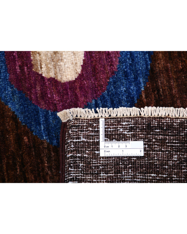 Modcar 6' 4" X 8' 3" Hand Knotted Wool Rug 6' 4" X 8' 3" (193 X 251) / Multi / Wool