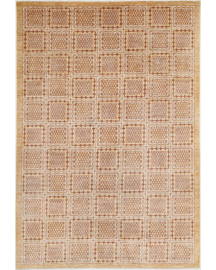 Modcar 5' 11" X 8' 11" Hand Knotted Wool Rug 5' 11" X 8' 11" (180 X 272) / Multi / Wool