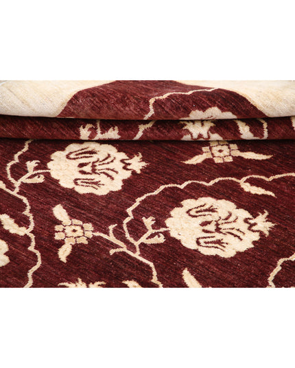 Modcar 6' 8" X 9' 7" Hand Knotted Wool Rug 6' 8" X 9' 7" (203 X 292) / Beige / Wool