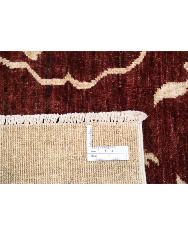 Modcar 6' 8" X 9' 7" Hand Knotted Wool Rug 6' 8" X 9' 7" (203 X 292) / Beige / Wool