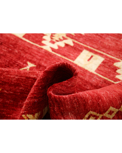 Modcar 6' 4" X 9' 3" Hand Knotted Wool Rug 6' 4" X 9' 3" (193 X 282) / Multi / Wool