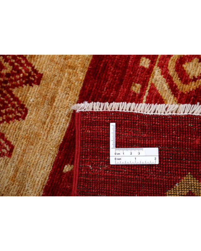 Modcar 6' 4" X 9' 3" Hand Knotted Wool Rug 6' 4" X 9' 3" (193 X 282) / Multi / Wool