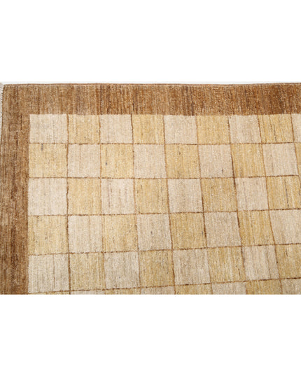 Modcar 5' 11" X 8' 7" Hand Knotted Wool Rug 5' 11" X 8' 7" (180 X 262) / Beige / Wool