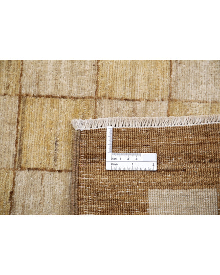 Modcar 5' 11" X 8' 7" Hand Knotted Wool Rug 5' 11" X 8' 7" (180 X 262) / Beige / Wool