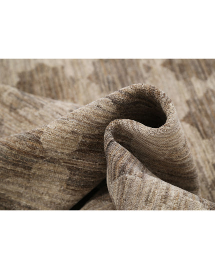 Modcar 6' 4" X 9' 5" Hand Knotted Wool Rug 6' 4" X 9' 5" (193 X 287) / Beige / Wool