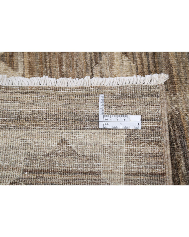 Modcar 6' 4" X 9' 5" Hand Knotted Wool Rug 6' 4" X 9' 5" (193 X 287) / Beige / Wool
