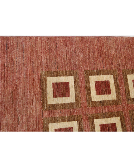 Modcar 6' 1" X 8' 6" Hand Knotted Wool Rug 6' 1" X 8' 6" (185 X 259) / Beige / Wool