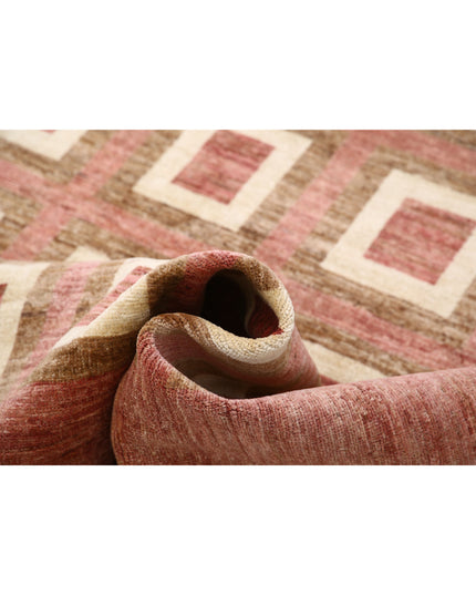 Modcar 6' 1" X 8' 6" Hand Knotted Wool Rug 6' 1" X 8' 6" (185 X 259) / Beige / Wool