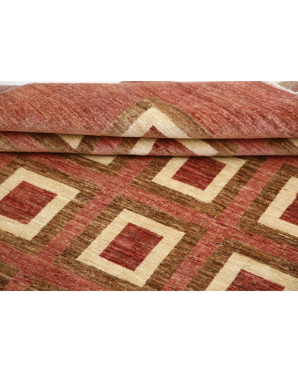 Modcar 6' 1" X 8' 6" Hand Knotted Wool Rug 6' 1" X 8' 6" (185 X 259) / Beige / Wool