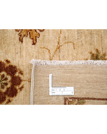 Modcar 6' 6" X 7' 10" Hand Knotted Wool Rug 6' 6" X 7' 10" (198 X 239) / Beige / Wool