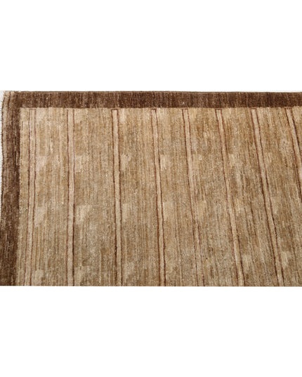 Modcar 5' 7" X 7' 7" Hand Knotted Wool Rug 5' 7" X 7' 7" (170 X 231) / Beige / Wool