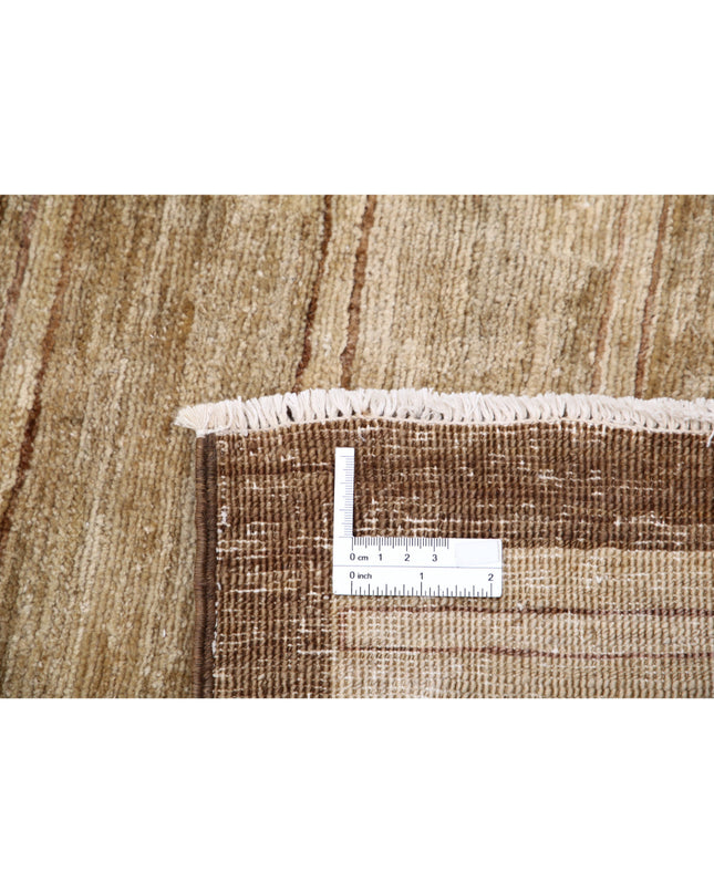 Modcar 5' 7" X 7' 7" Hand Knotted Wool Rug 5' 7" X 7' 7" (170 X 231) / Beige / Wool