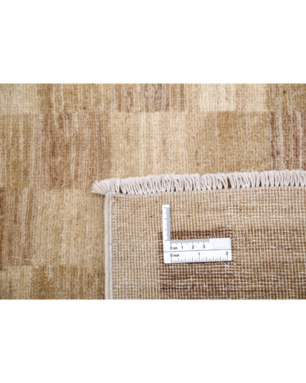 Modcar 6' 5" X 7' 11" Hand Knotted Wool Rug 6' 5" X 7' 11" (196 X 241) / Beige / Wool