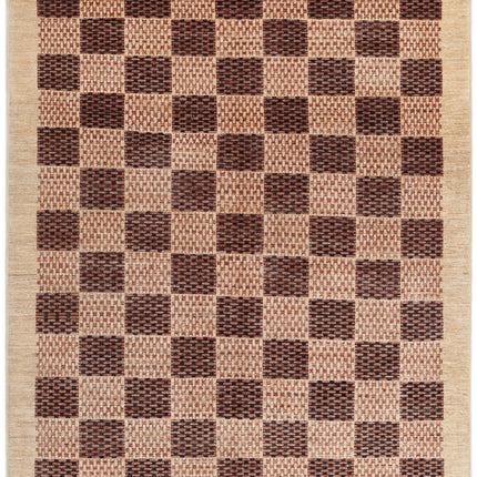Modcar 5' 3" X 6' 6" Hand Knotted Wool Rug 5' 3" X 6' 6" (160 X 198) / Multi / Wool