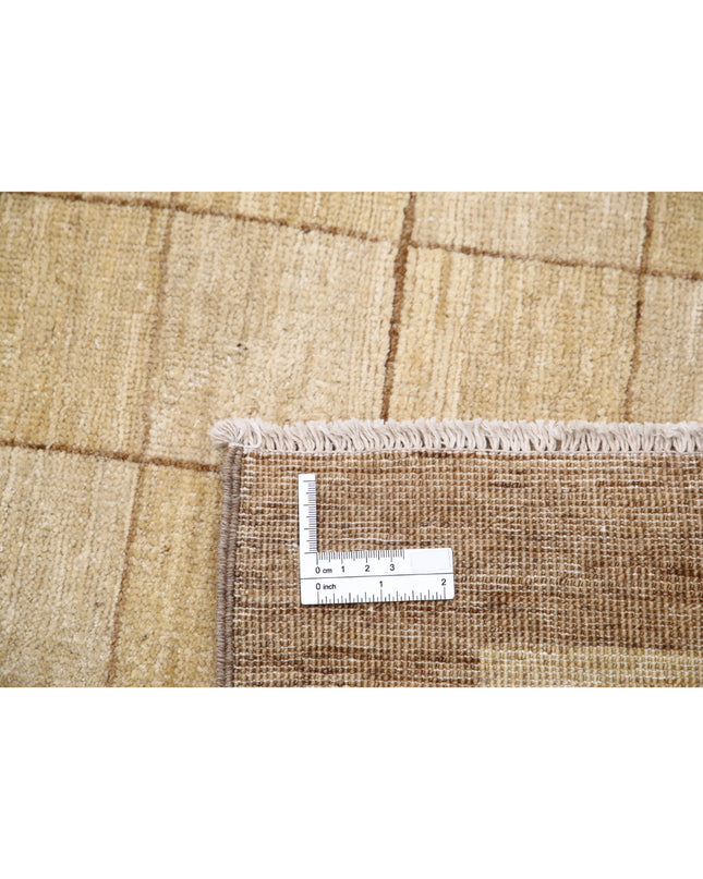 Modcar 6' 0" X 8' 7" Hand Knotted Wool Rug 6' 0" X 8' 7" (183 X 262) / Beige / Wool