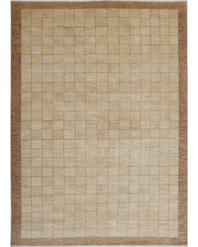 Modcar 6' 0" X 8' 7" Hand Knotted Wool Rug 6' 0" X 8' 7" (183 X 262) / Beige / Wool
