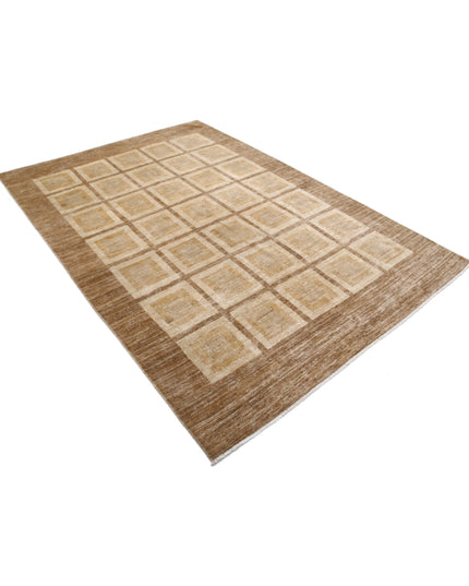 Modcar 5' 10" X 8' 7" Hand Knotted Wool Rug 5' 10" X 8' 7" (178 X 262) / Multi / Wool