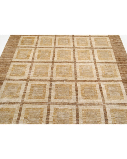 Modcar 5' 10" X 8' 7" Hand Knotted Wool Rug 5' 10" X 8' 7" (178 X 262) / Multi / Wool