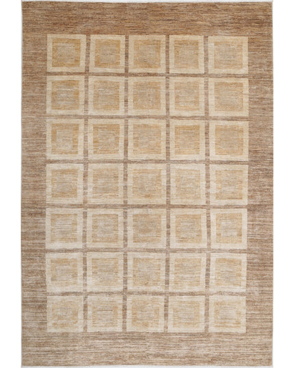 Modcar 5' 10" X 8' 7" Hand Knotted Wool Rug 5' 10" X 8' 7" (178 X 262) / Multi / Wool