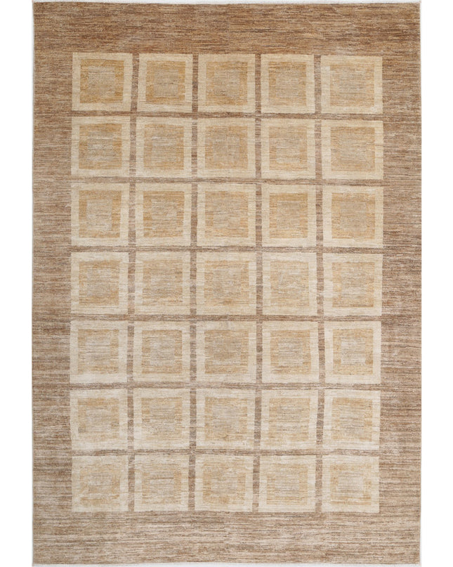 Modcar 5' 10" X 8' 7" Hand Knotted Wool Rug 5' 10" X 8' 7" (178 X 262) / Multi / Wool
