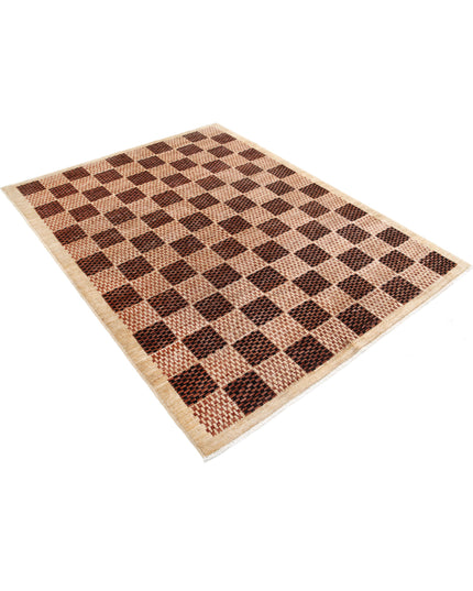 Modcar 5' 1" X 6' 6" Hand Knotted Wool Rug 5' 1" X 6' 6" (155 X 198) / Multi / Wool