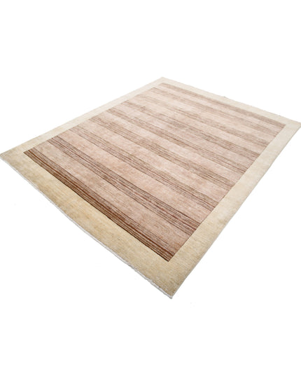 Modcar 6' 3" X 7' 9" Hand Knotted Wool Rug 6' 3" X 7' 9" (191 X 236) / Beige / Wool