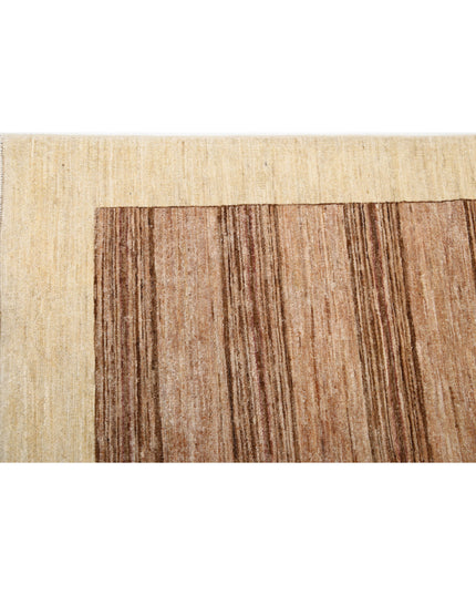 Modcar 6' 3" X 7' 9" Hand Knotted Wool Rug 6' 3" X 7' 9" (191 X 236) / Beige / Wool