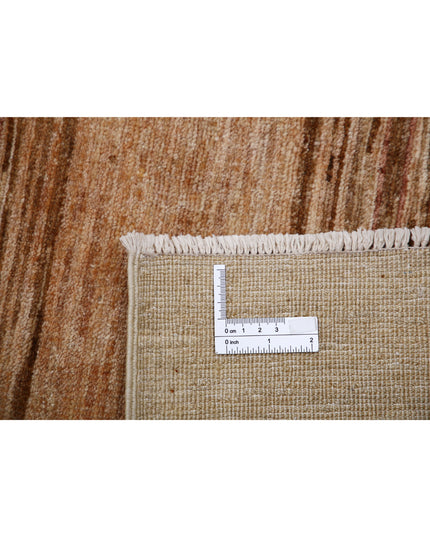 Modcar 6' 3" X 7' 9" Hand Knotted Wool Rug 6' 3" X 7' 9" (191 X 236) / Beige / Wool