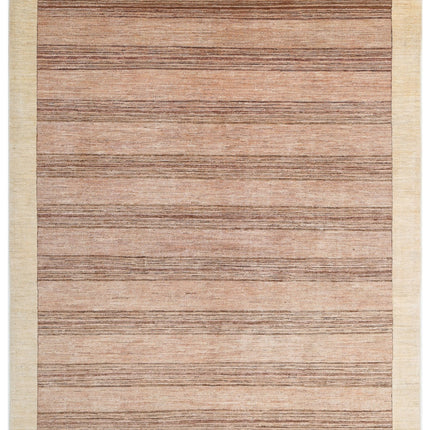 Modcar 6' 3" X 7' 9" Hand Knotted Wool Rug 6' 3" X 7' 9" (191 X 236) / Beige / Wool