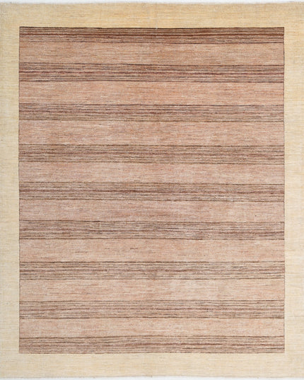 Modcar 6' 3" X 7' 9" Hand Knotted Wool Rug 6' 3" X 7' 9" (191 X 236) / Beige / Wool