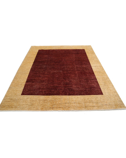 Modcar 6' 8" X 8' 3" Hand Knotted Wool Rug 6' 8" X 8' 3" (203 X 251) / Multi / Wool