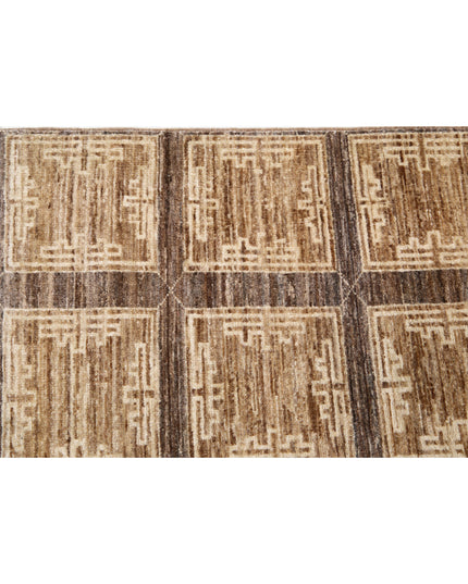 Modcar 4' 5" X 5' 9" Hand Knotted Wool Rug 4' 5" X 5' 9" (135 X 175) / Multi / Wool