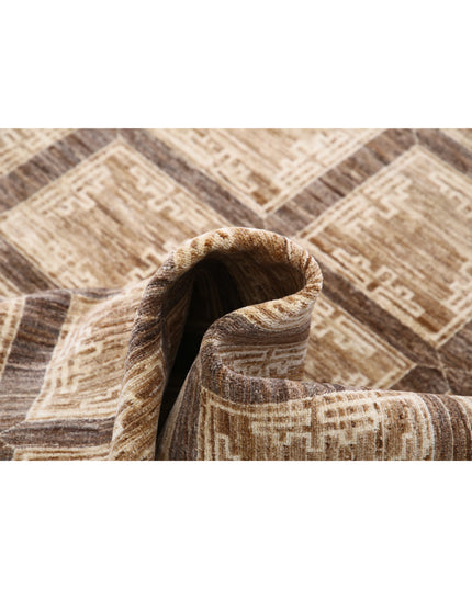 Modcar 4' 5" X 5' 9" Hand Knotted Wool Rug 4' 5" X 5' 9" (135 X 175) / Multi / Wool