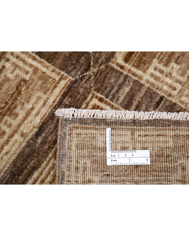 Modcar 4' 5" X 5' 9" Hand Knotted Wool Rug 4' 5" X 5' 9" (135 X 175) / Multi / Wool