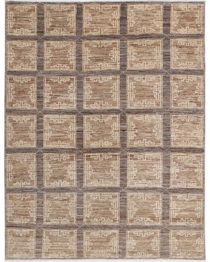Modcar 4' 5" X 5' 9" Hand Knotted Wool Rug 4' 5" X 5' 9" (135 X 175) / Multi / Wool
