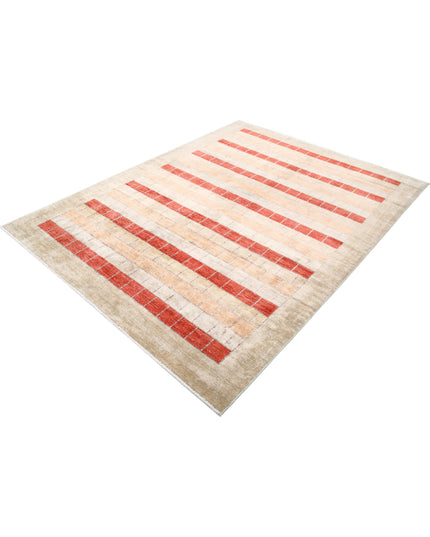 Modcar 6' 0" X 7' 11" Hand Knotted Wool Rug 6' 0" X 7' 11" (183 X 241) / Multi / Wool