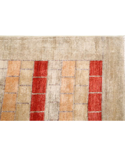 Modcar 6' 0" X 7' 11" Hand Knotted Wool Rug 6' 0" X 7' 11" (183 X 241) / Multi / Wool