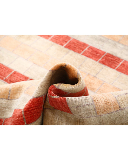 Modcar 6' 0" X 7' 11" Hand Knotted Wool Rug 6' 0" X 7' 11" (183 X 241) / Multi / Wool