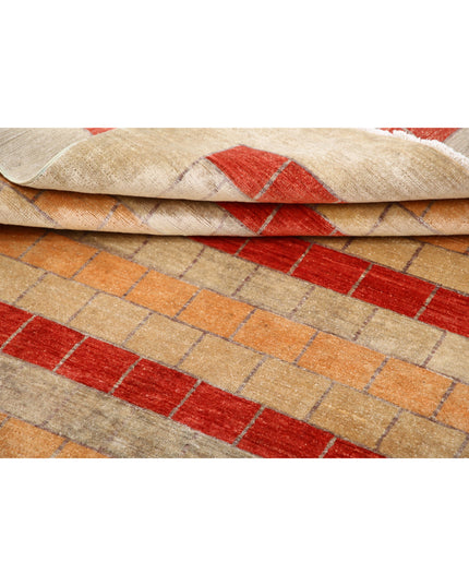 Modcar 6' 0" X 7' 11" Hand Knotted Wool Rug 6' 0" X 7' 11" (183 X 241) / Multi / Wool