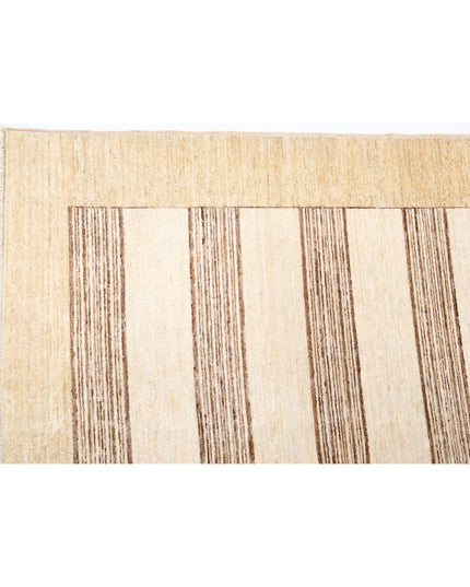 Modcar 6' 5" X 8' 2" Hand Knotted Wool Rug 6' 5" X 8' 2" (196 X 249) / Beige / Wool